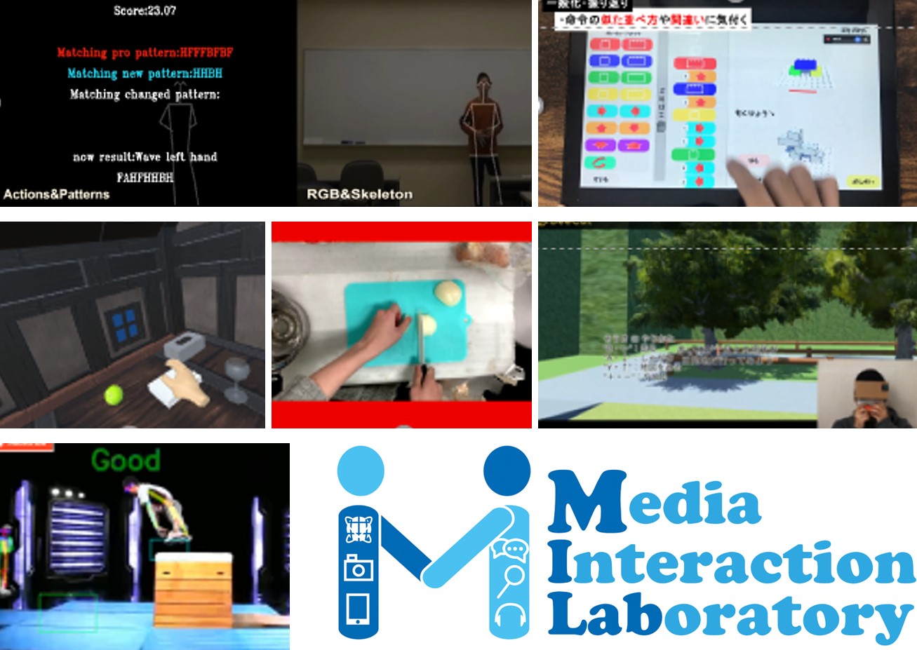 Research Topics of Media Interaction Laboratory