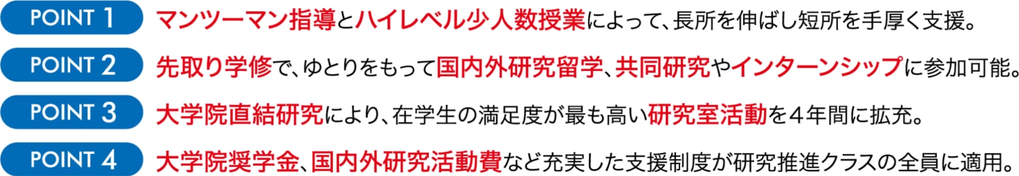 ポイント4つについての画像