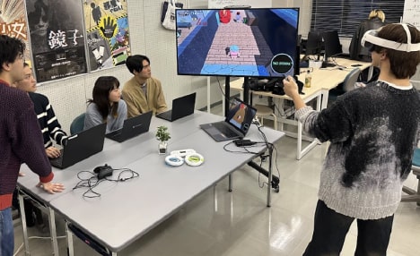 写真：演習の様子