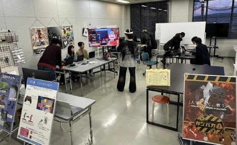 写真：演習の様子