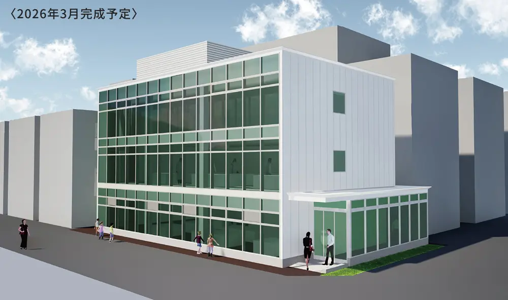 バイオものづくりセンターのイメージ 2026年3月完成予定