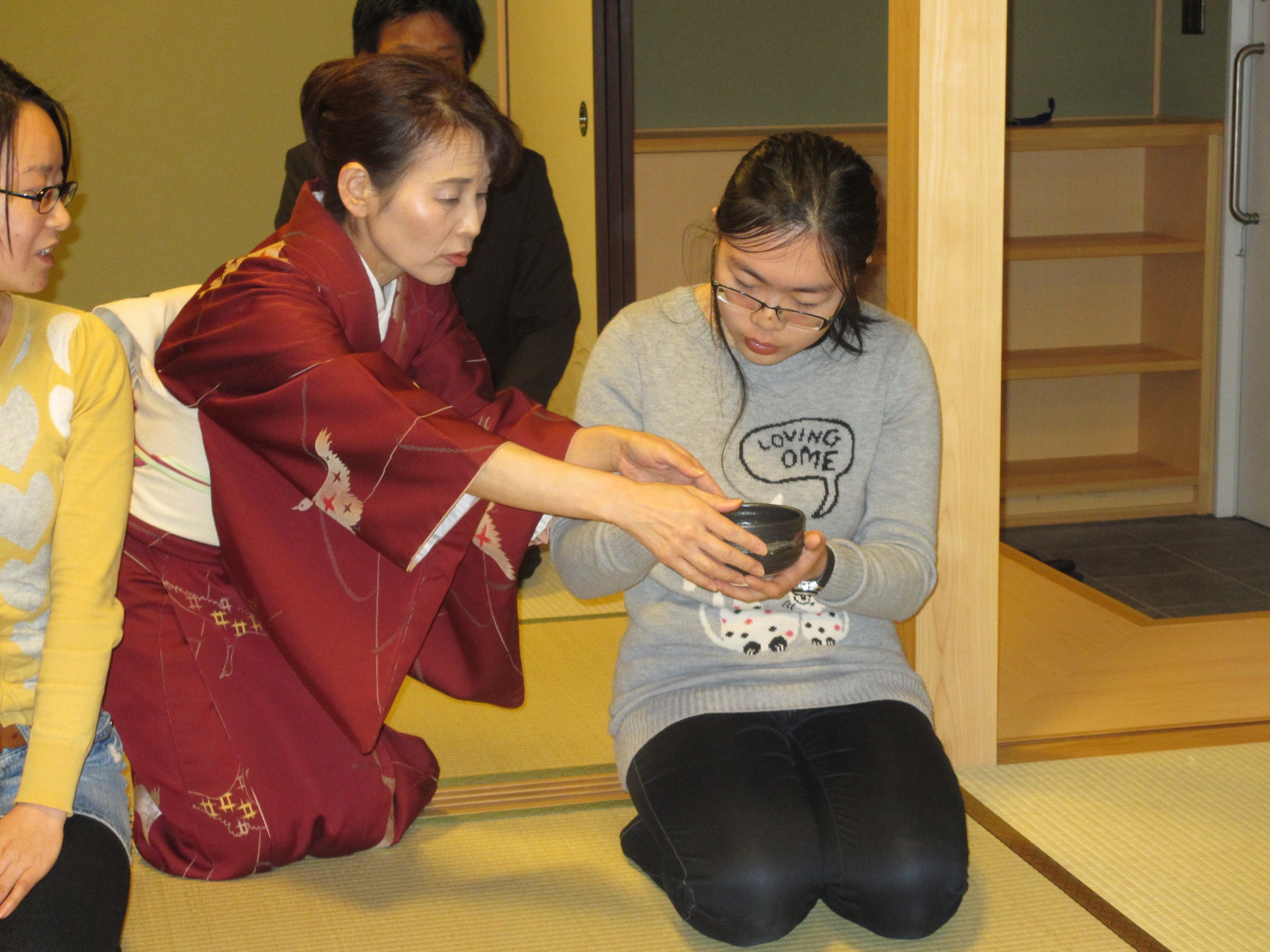 Tea ceremony lessons 
