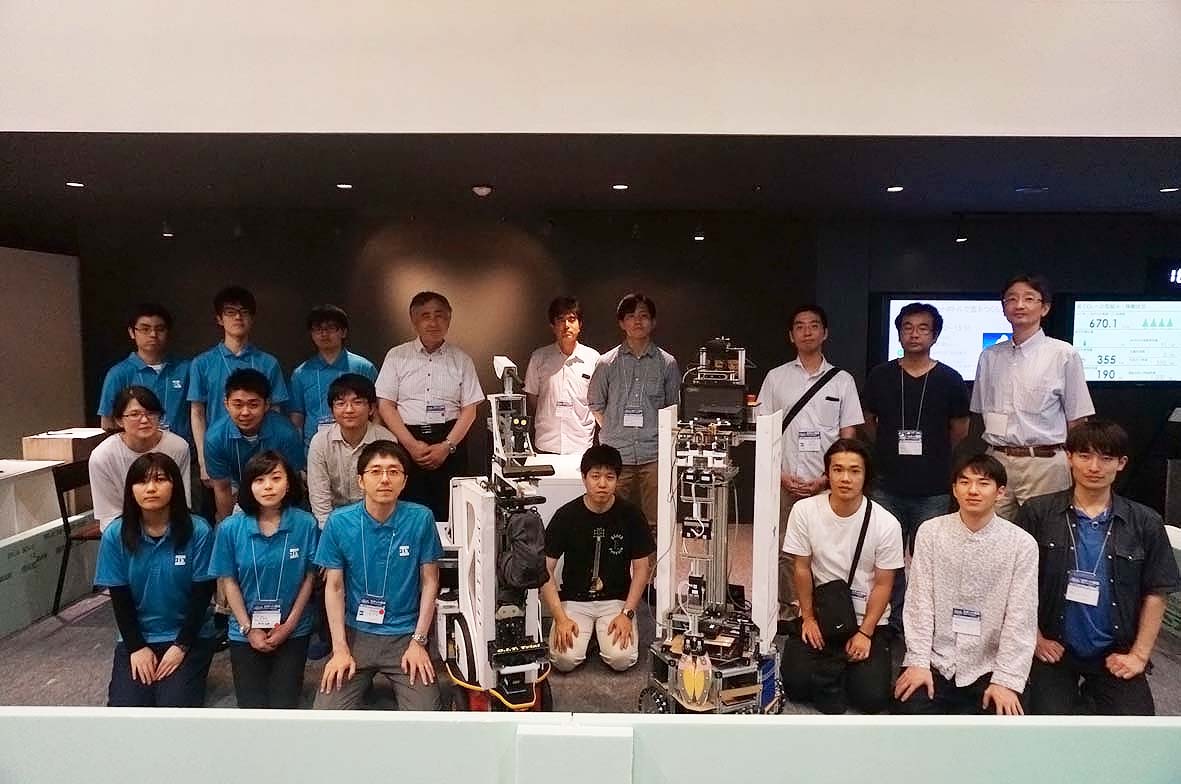 準優勝および日本ロボット学会賞を受賞した「O.I.T. Trial」