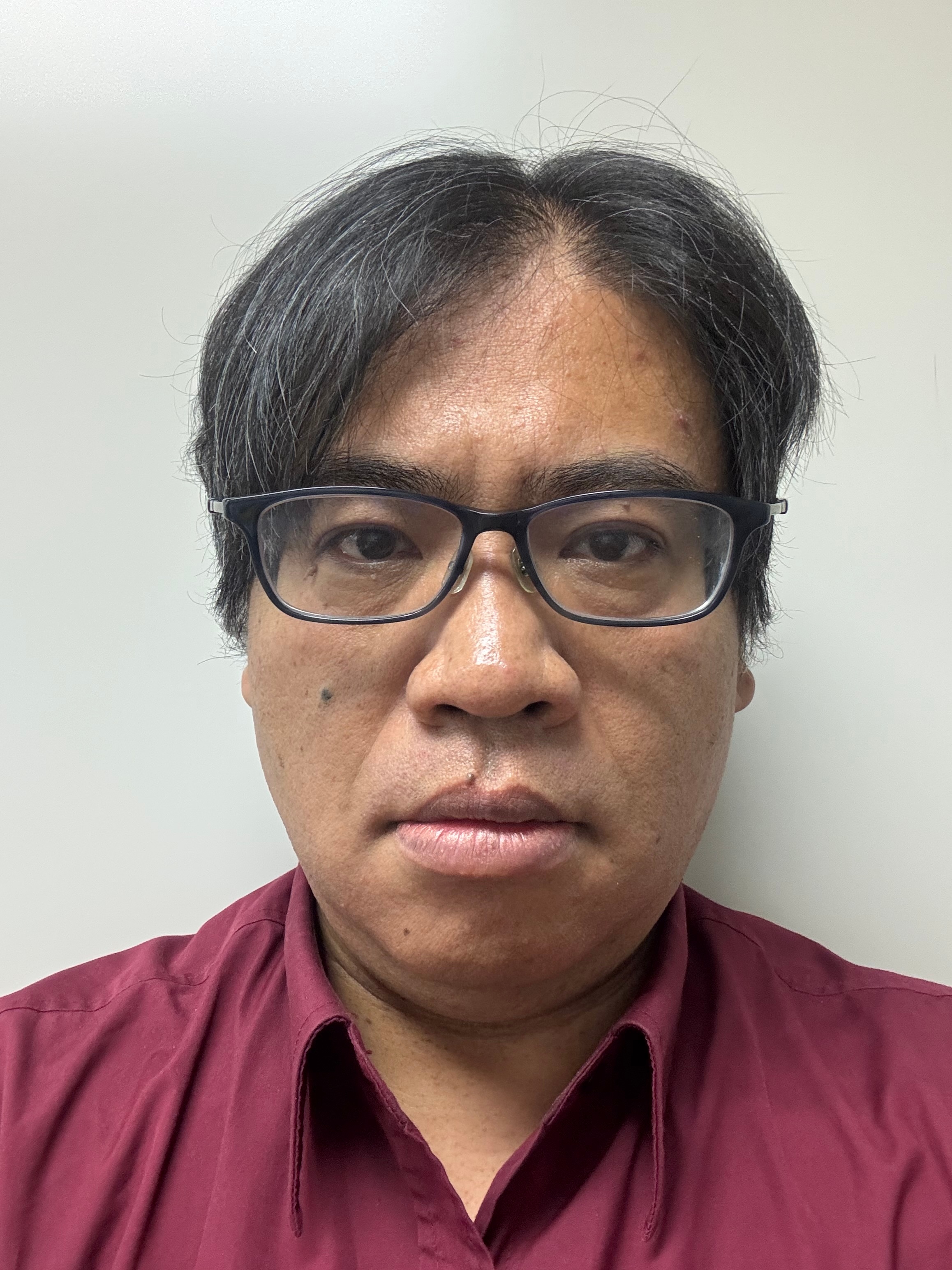 Uchibe's face