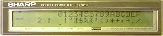 snapshot of a real PC-1262
