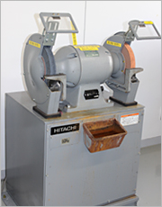 集塵装置付両頭グラインダ