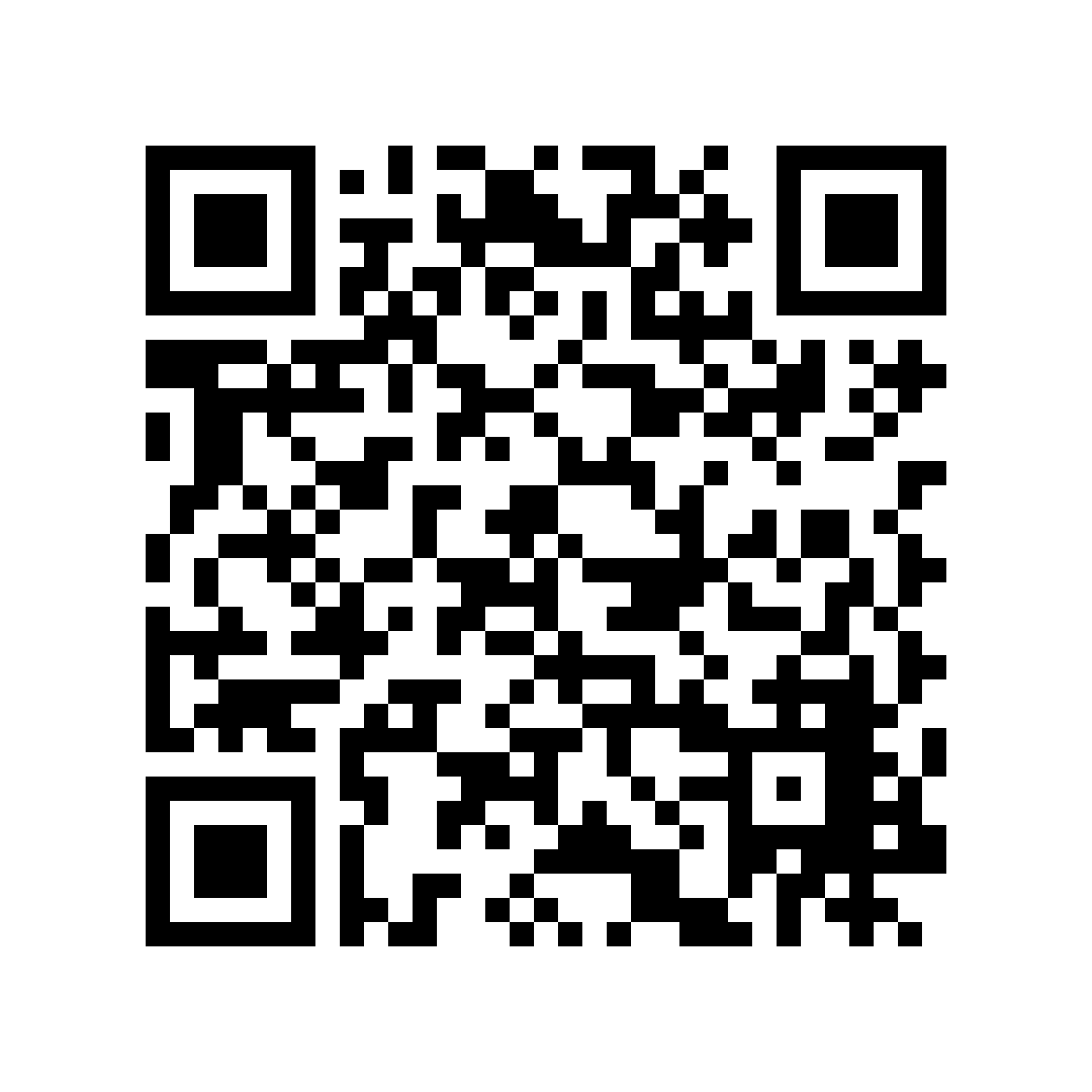 周期表カードバトルの学生配布URLへ直行するQRコード