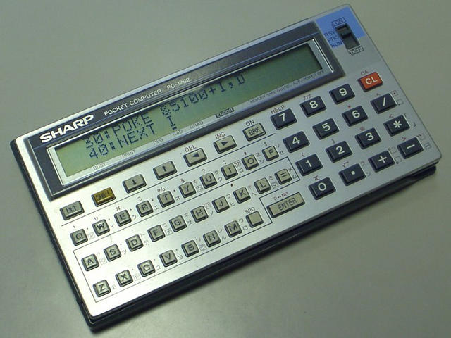 SHARP POCKET COMPUTER シャープ ポケットコンピュータ-